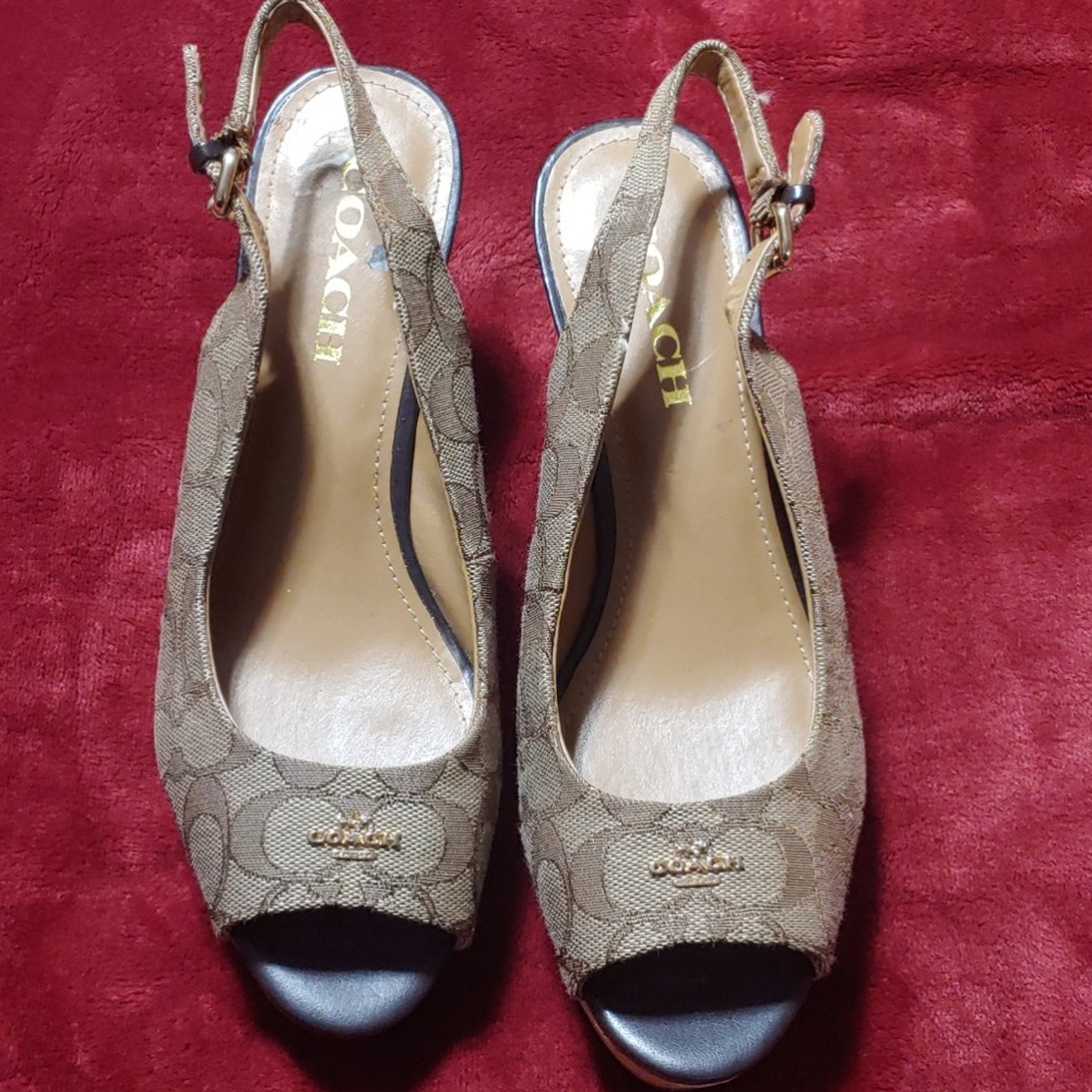 Coach wedges - High (3"-4")